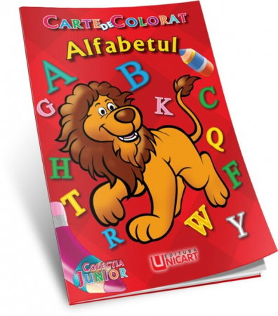 Carti Educative - LEG CARTE COLORAT A5 ALFABETUL