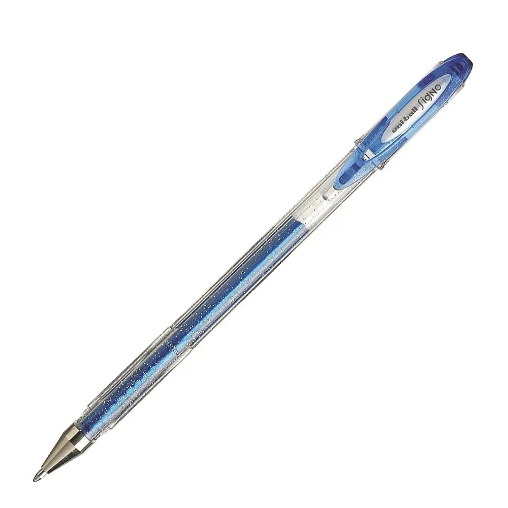 PIX UNI-BALL GEL CU SCLIPICI UM-120SP ALBASTRU P139 [1]