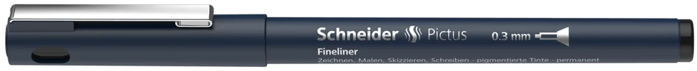 Liner Schneider Pictus 0.3 Black [2]