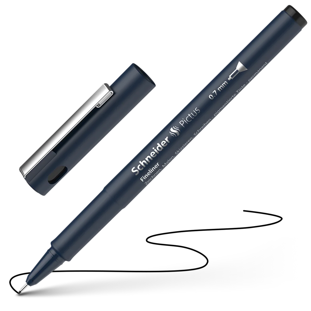 Blacklinere - Liner Schneider Pictus 0.7 Black