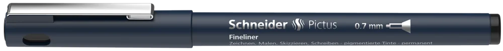 Liner Schneider Pictus 0.7 Black [3]