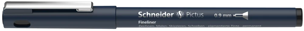 Liner Schneider Pictus 0.9 Black [3]