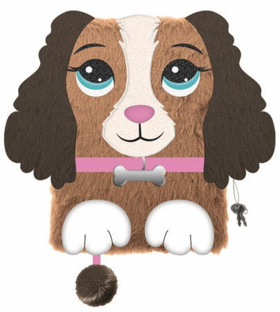 Jurnale cu cheita, lacat, magnet - MA JURNAL CU LACAT 3D A5 MY LITTLE FRIEND CAVALIER PUF 96 FILE 669415