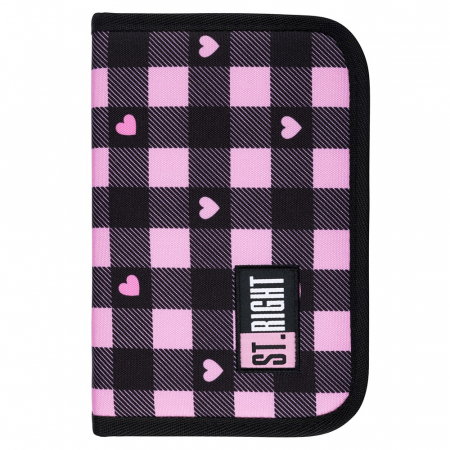 Penare, Etuiuri, Necessaire - MA PENAR NEECHIPAT 1 FERMOAR 2 EXTENSII ST.RIGHT PC-03 PINK CHECKERED 680410