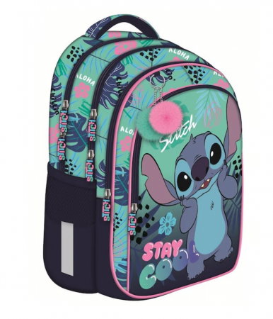 Ghiozdane, Rucsacuri, Trolere - MA RUCSAC SCOLAR 4 COMPARTIMENTE BPL-58 STITCH STAY COOL 683091