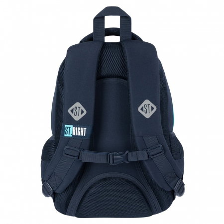MA RUCSAC SCOLAR ST.RIGHT 3 COMPARTIMENTE BP-26 BLUE T-REX 683572 [2]