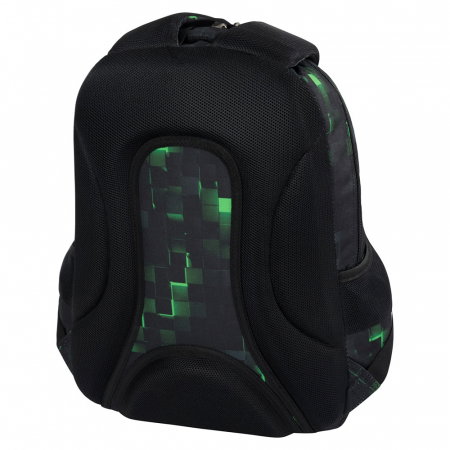 MA RUCSAC SCOLAR ST.RIGHT 3 COMPARTIMENTE BP-26 GREEN GAME 681523 [2]