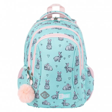 MA RUCSAC SCOLAR ST.RIGHT 3 COMPARTIMENTE BP-26 GREY RABBIT 682919 [0]