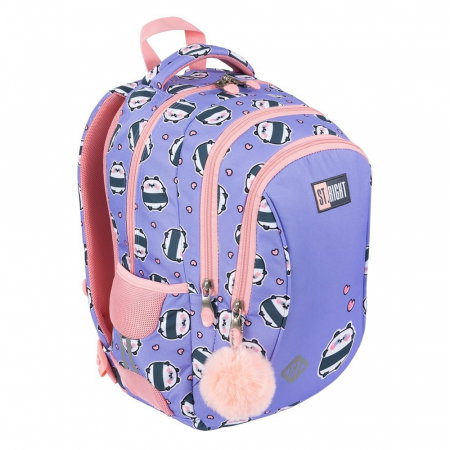 MA RUCSAC SCOLAR ST.RIGHT 3 COMPARTIMENTE BP-26 HAPPY PANDA 680151 [1]