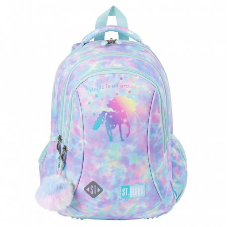 MA RUCSAC SCOLAR ST.RIGHT 3 COMPARTIMENTE BP-26 MAGIC UNICORN 685446 [1]