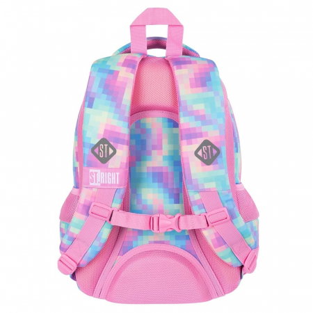 RUCSAC SCOLAR ST.RIGHT 3 COMPARTIMENTE BP-26 PASTEL PIXEL 682872 [2]