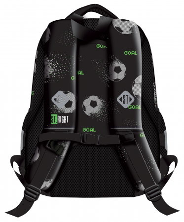 MA RUCSAC SCOLAR ST.RIGHT 3 COMPARTIMENTE BP-26 PIXEL SOCCER 681059 [1]