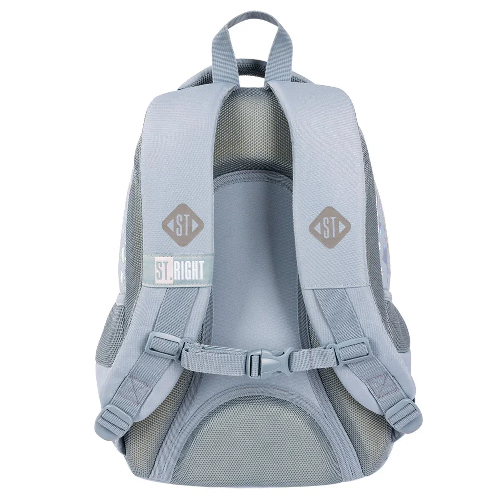 RUCSAC SCOLAR ST.RIGHT 3 COMPARTIMENTE SILVER CATS BP-26 664472 [2]