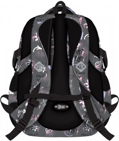 MA RUCSAC SCOLAR ST.RIGHT 4 COMPARTIMENTE BP-01 GOOD VIBES 680090 [1]