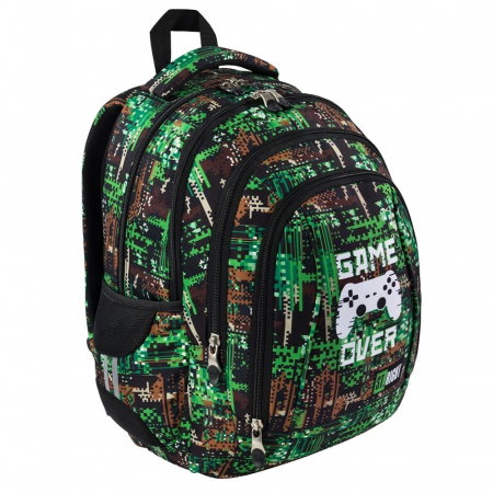 MA RUCSAC SCOLAR ST.RIGHT 4 COMPARTIMENTE BP-04 GAME OVER 681387 [0]