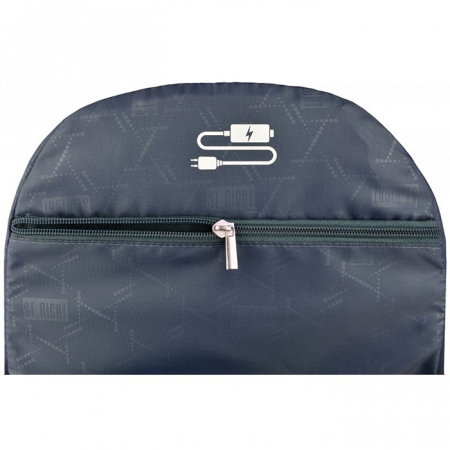 MA RUCSAC SCOLAR ST.RIGHT 4 COMPARTIMENTE BP-05 BURGUND GRADIENT 681332 [5]