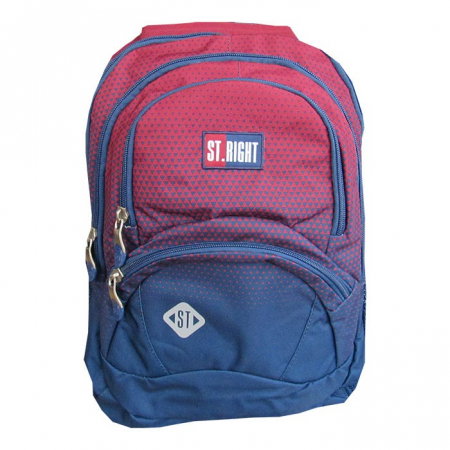MA RUCSAC SCOLAR ST.RIGHT 4 COMPARTIMENTE BP-05 BURGUND GRADIENT 681332 [2]