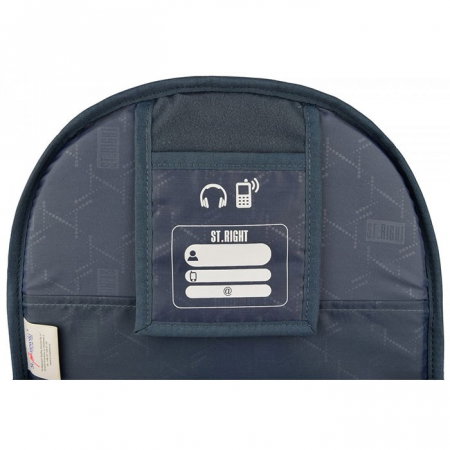 MA RUCSAC SCOLAR ST.RIGHT 4 COMPARTIMENTE BP-05 BURGUND GRADIENT 681332 [6]