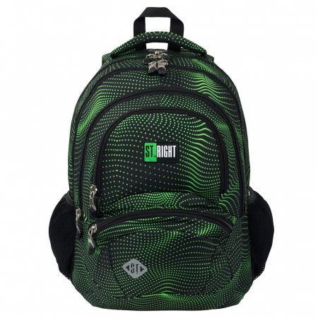 MA RUCSAC SCOLAR ST.RIGHT 4 COMPARTIMENTE BP-05 GREEN HALFTONE 680977 [0]