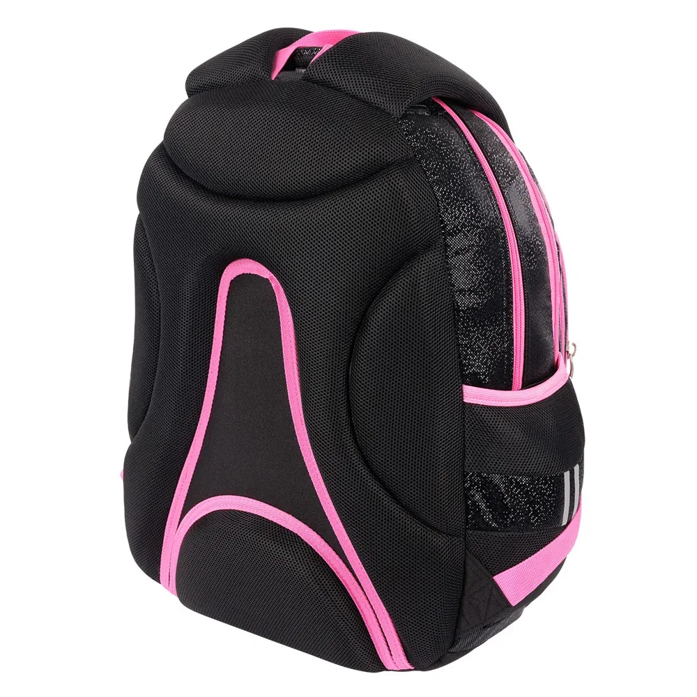 RUCSAC SCOLAR ST.RIGHT 4 COMPARTIMENTE BP-06 BLACK GLITTER  665349 [2]