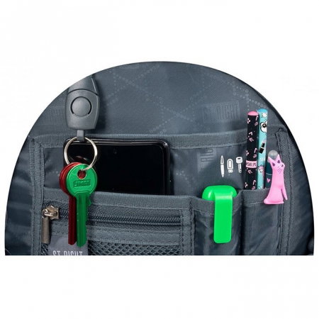 MA RUCSAC SCOLAR ST.RIGHT 4 COMPARTIMENTE BP-58 GOOD VIBES 680106 [5]