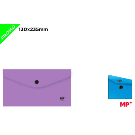 Mape tip plic cu capsa - Mapa Plastic IPB DL cu Capsa Violet Deschis PC542-08