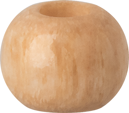 Set 165 Mărgele Lemn 4mm Natur Deschise Knorr Prandell [1]
