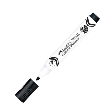 Markere whiteboard - Marker Whiteboard Negru Faber-Castell W20 - 2.25 mm