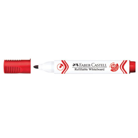 Marker Whiteboard Roșu Faber-Castell W20 - FC254021 [1]