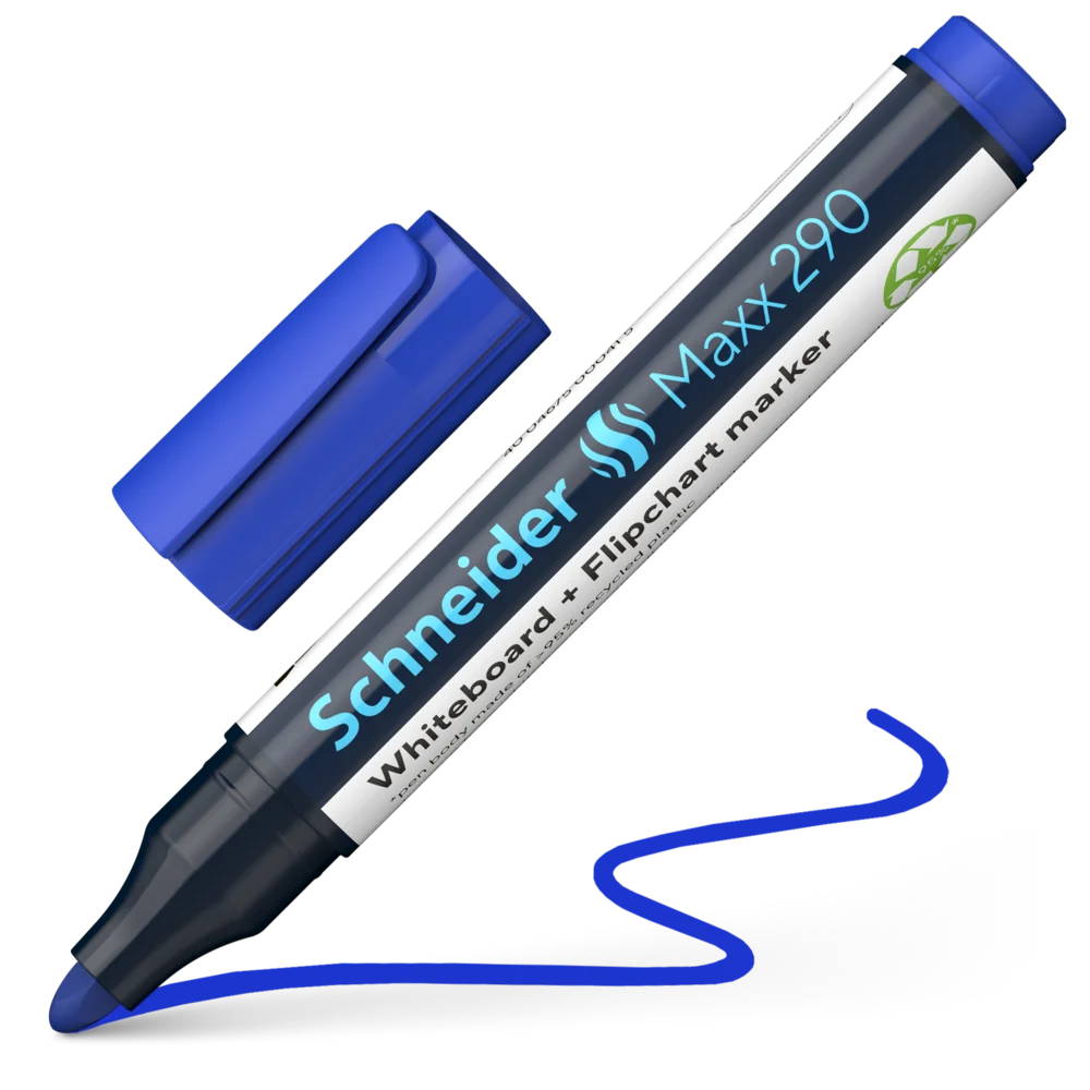 Marker flipchart - Marker Whiteboard și Flipchart Schneider Maxx 290 Albastru 6514