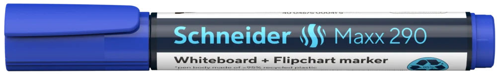 Marker Whiteboard și Flipchart Schneider Maxx 290 Albastru 6514 [2]