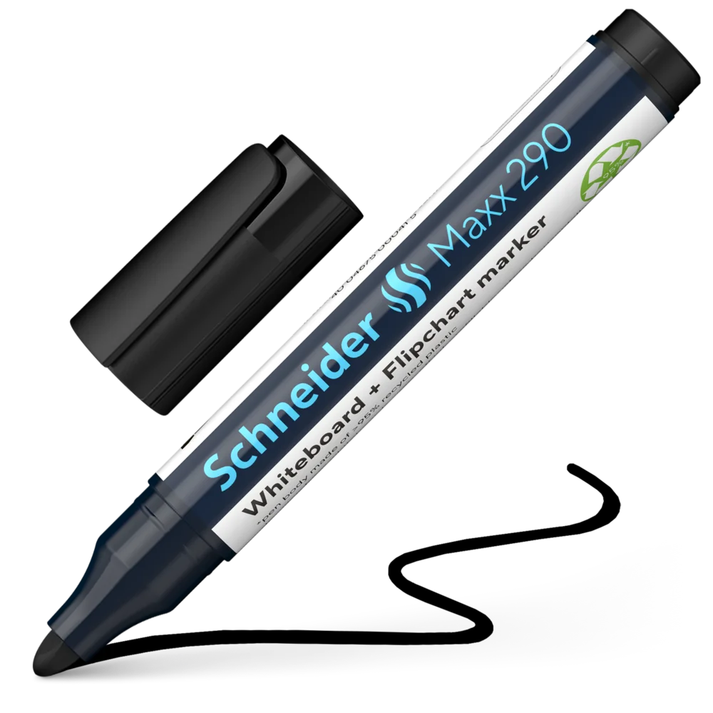 Marker flipchart - Marker Whiteboard și Flipchart Schneider Maxx 290 Negru 6514