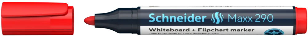 Marker Whiteboard și Flipchart Schneider Maxx 290 Roșu 6514 [1]