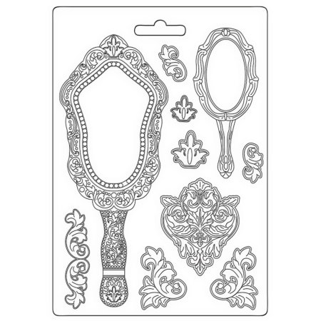 DE SEZON - MATRITA MULAJ SILICON A5 ROSE PARFUM MIRRORS K3PTA5639/42680