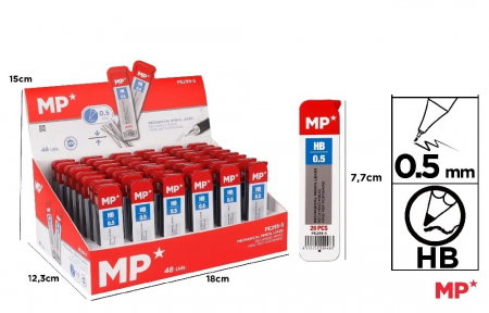 Mine creion mecanic - MINA CREION IPB 0.5MM HB, 20 BUC PE295-S