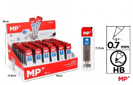 INSTRUMENTE DE SCRIS - MINA CREION IPB 0.7MM HB, 20 BUC PE296-S