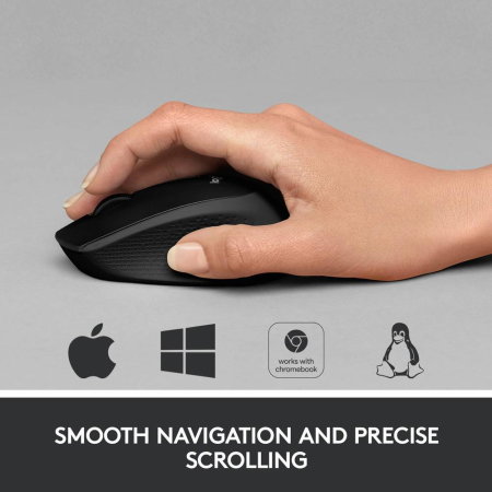 Mouse Wireless silent click Logitech M330 [5]