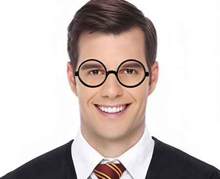 Ochelari Plastic Vrajitor Negru Marime Universala OKCZ-YH [2]