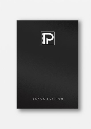 Caiete - CAIET A4 PĂTRĂȚELE 72F 70G, COPERTĂ CARTON, BLACK EDITION 24800042