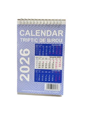 CALENDAR TRIPTIC BIROU 2026 21400029/21400040 [1]