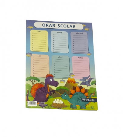 Materiale Didactice - PA ORAR SCOLAR A5 24000102
