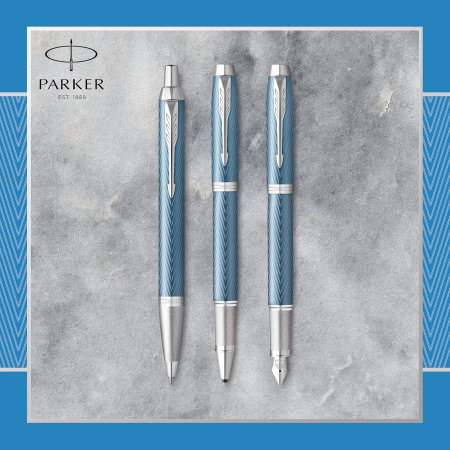 PARKER PIX IM PREMIUM ALBASTRU-ARGINTIU CT 160445 [3]