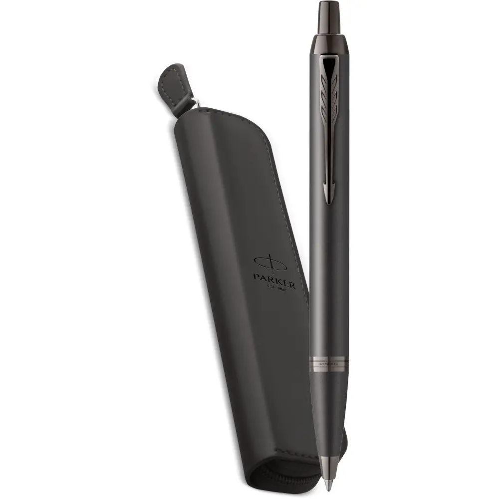 Pixuri si rollere lux - Set Parker IM Monochrome Titan M + Etui 160652S