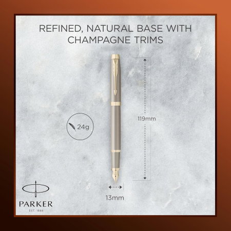 Stilou Parker IM Finishing Touch Sand Champagne F 161124 [7]