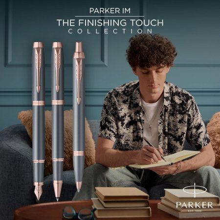 Stilou Parker IM Finishing Touch Slate Pink Gold F 161127 [8]