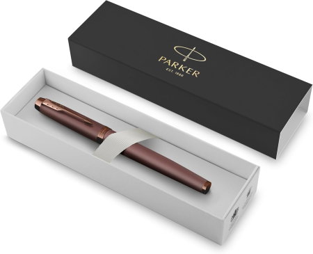 PARKER STILOU IM PREMIUM MONOCHROME BURGUNDY PENITA F 161079 [1]