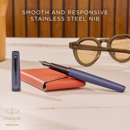 STILOU PARKER MERIDIAN BLUE BT BLACK F 161157 [7]