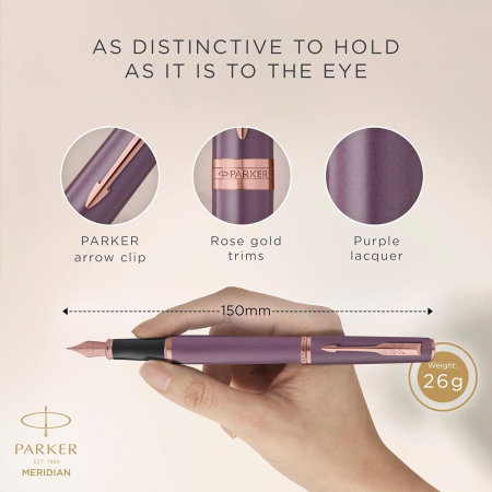 Stilou Parker Meridian Purple PGT Black F 161148 [11]