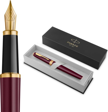 INSTRUMENTE SCRIS DE LUX SI CADOURI - Stilou Parker Meridian Red GT Black F 161163