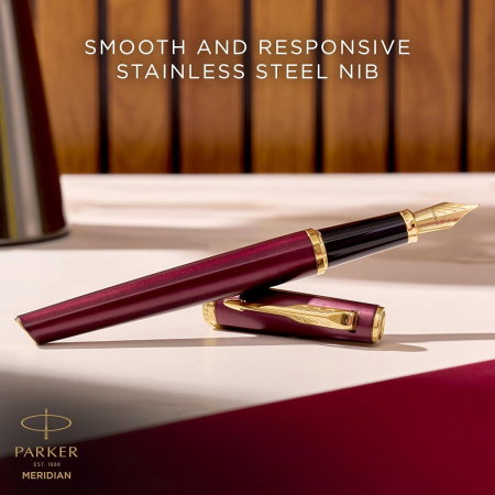 Stilou Parker Meridian Red GT Black F 161163 [3]